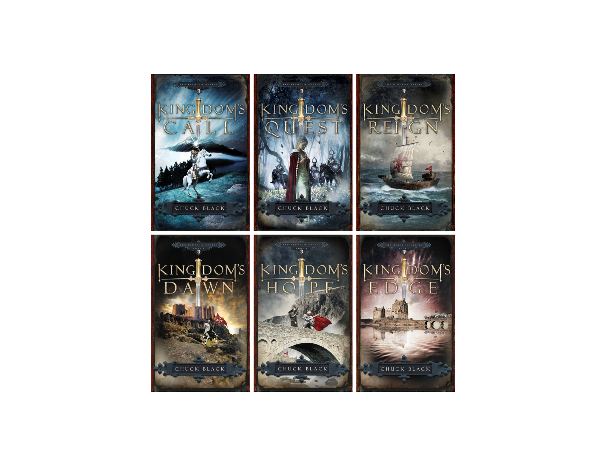 The Hidden King デック 6つ全色コンプリートセット Kingdom Series 6-Book Set — Chuck Black
